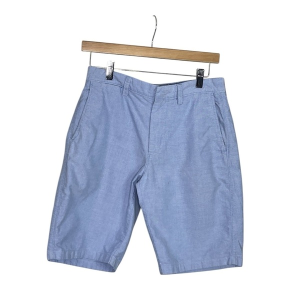 J crew Chambray flat front Shorts 29” - Picture 3 of 6